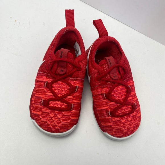 Nike Toddler KD 9 Red/White Sneakers Size 5C (855910-611) - Picture 3 of 7